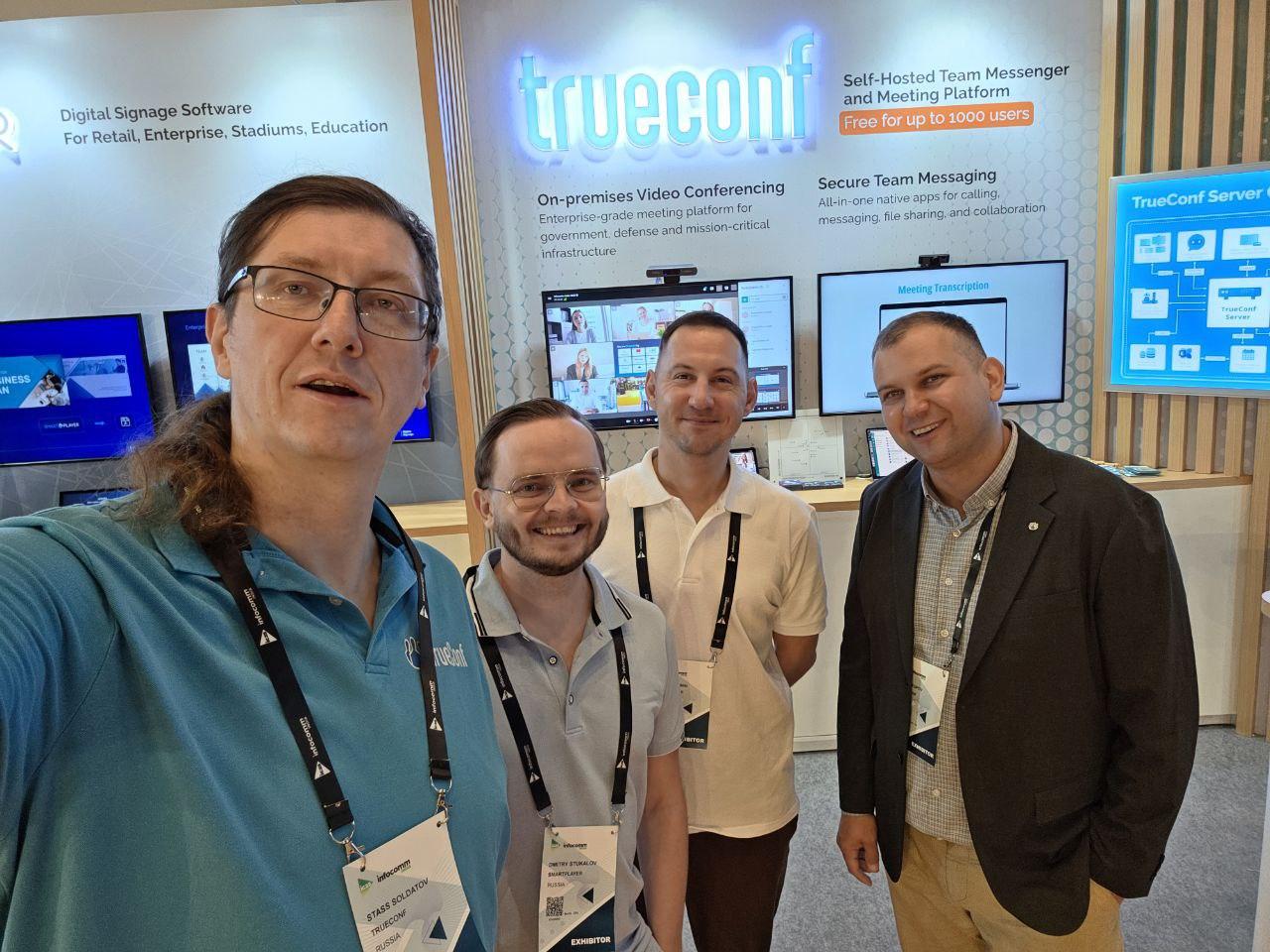 TrueConf showcased latest updates of UC solutions at InfoComm India 2025 36