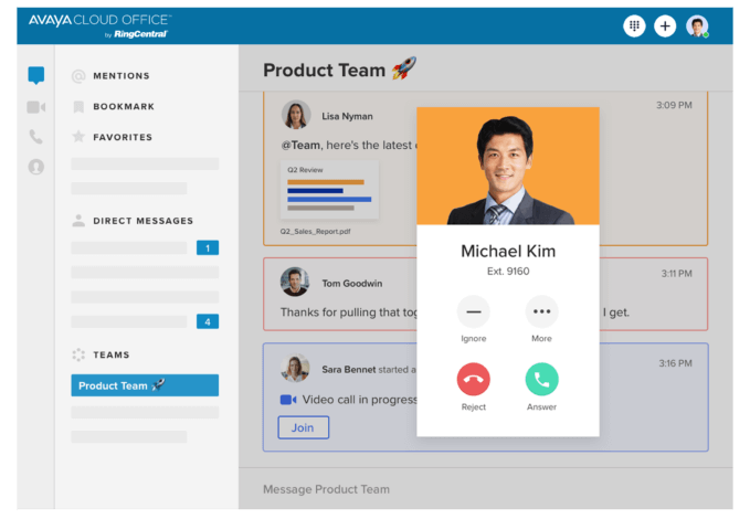 Avaya Cloud Office — Enterprise UC Overview